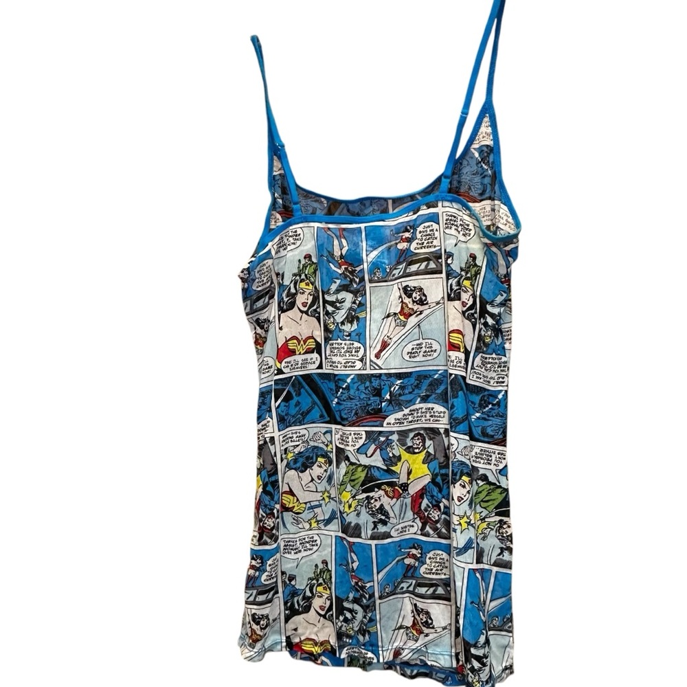 Wonder Woman DC Comic Strip Tank Top‎ size 11/13